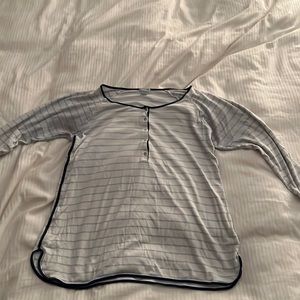 Lake pjs long-long maternity in medium